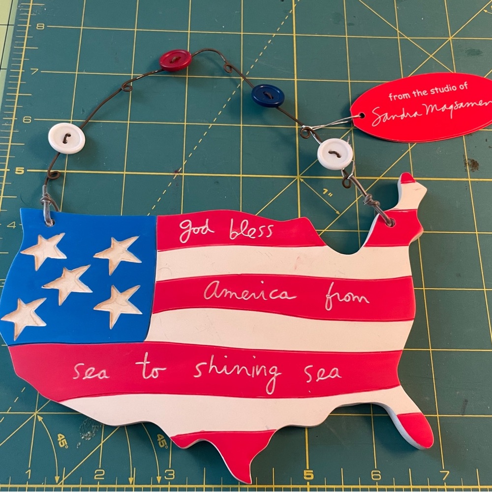 Sandra Magsamen USA small wall hanging